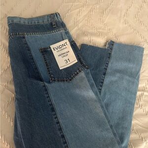EVIDNT Blue Denim Jeans